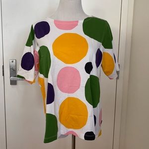 Marimekko Uniqlo Shirt Women Med